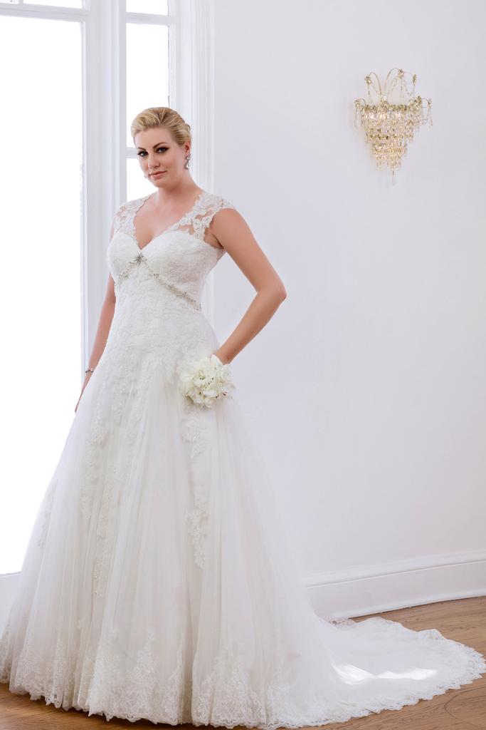 venus bridal plus size