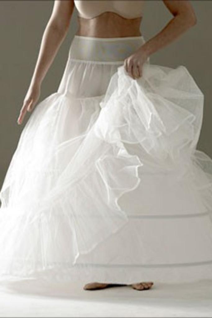 Jupon 112N - 2 Layer, 3 Hooped Petticoat